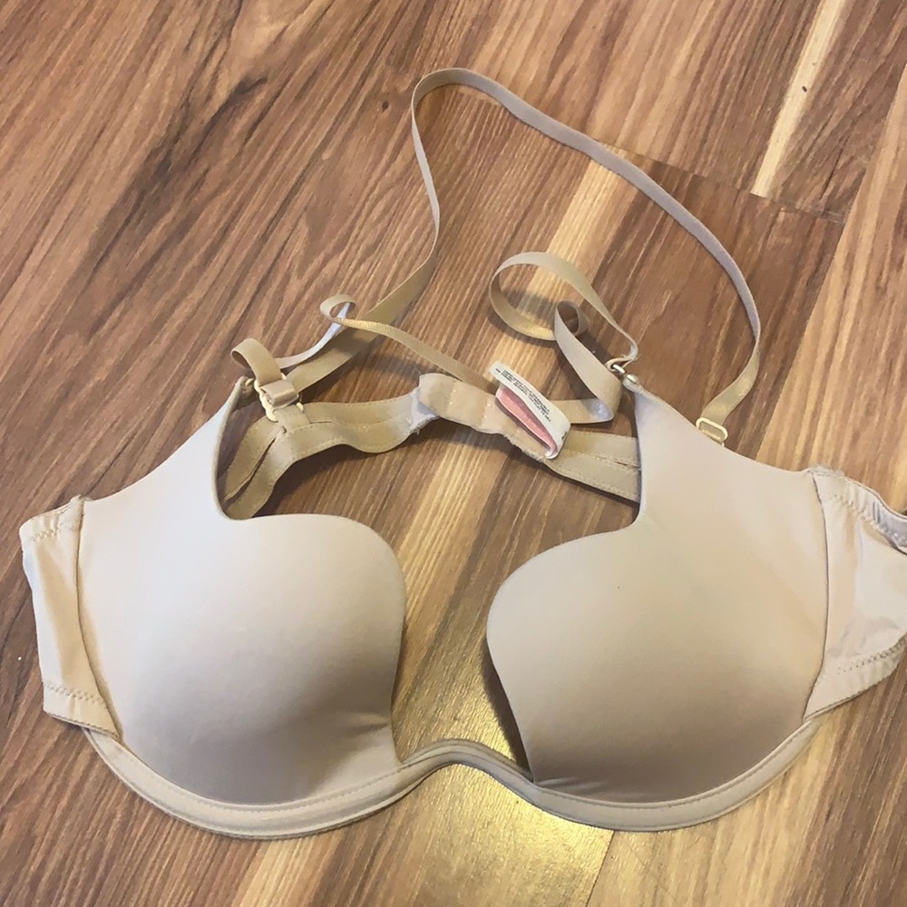 Convertible Ultra low cut bra with strap options!